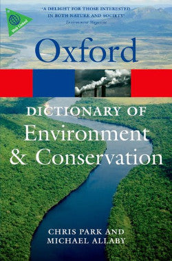 A DICTIONARY OF ENVIRONMENT AND CONSERVATION - Charles Darwin University Bookshop
