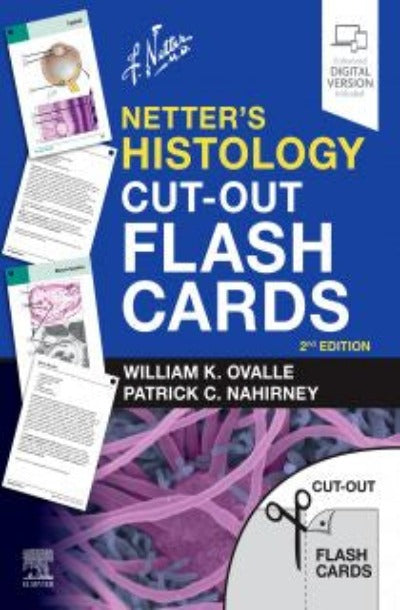 NETTER&#39;S HISTOLOGY CUT-OUT FLASH CARDS, 2ND EDITION