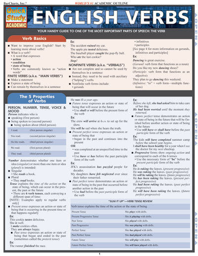 ENGLISH VERBS - Charles Darwin University Bookshop
