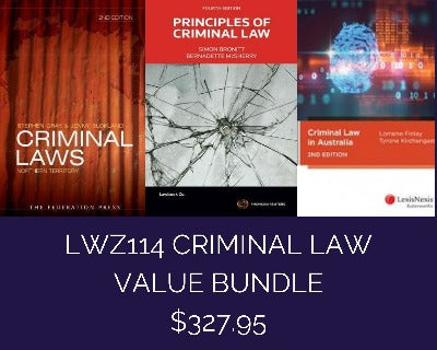 LWZ 114 CRIMINAL LAW BUNDLE