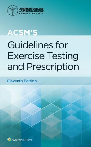 ACSM&#39;S GUIDELINES FOR EXERCISE TESTING AND PRESCRIPTION