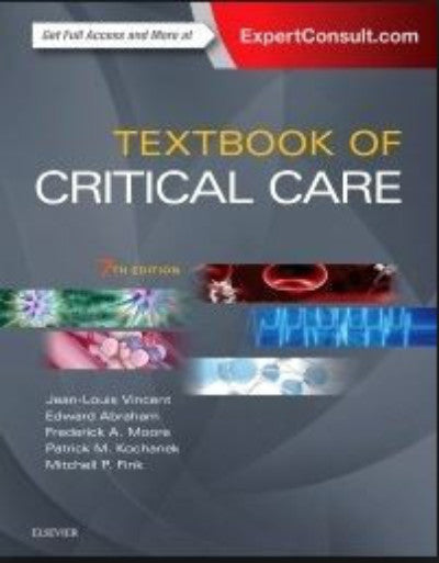 TEXTBOOK OF CRITICAL CARE - Charles Darwin University Bookshop
