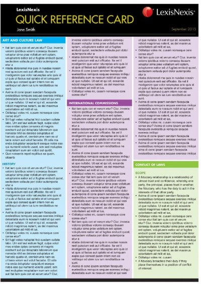 UNIFORM EVIDENCE LAW QUICK REFERENCE CARD 4TH EDITION