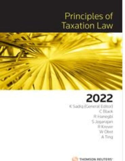PRINCIPLES OF TAXATION LAW 2022