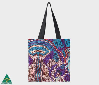 ALPERSTEIN DESIGNS  COTTON TOTE BAG