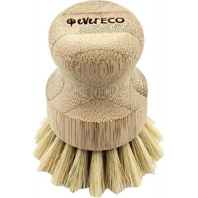 Ever Eco Eco Veggie Scrubber Bamboo Handle , Sisal Bristles
