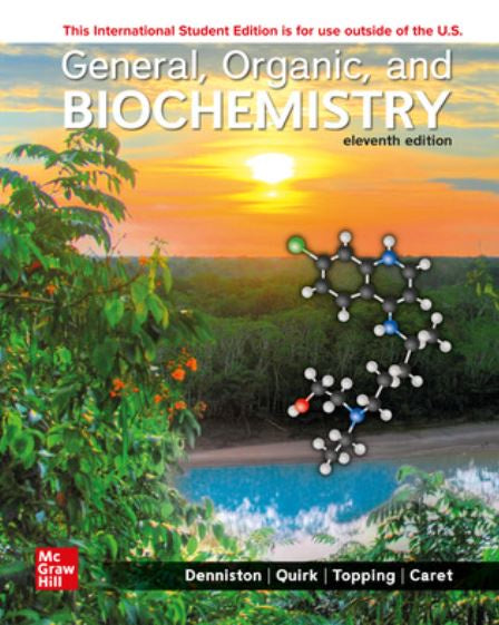 GENERAL  ORGANIC  AND BIOCHEMISTRY 11TH EDITION ISI
