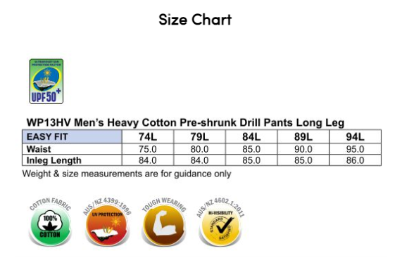 CDU PARAMEDICINE WORK PANT MENS