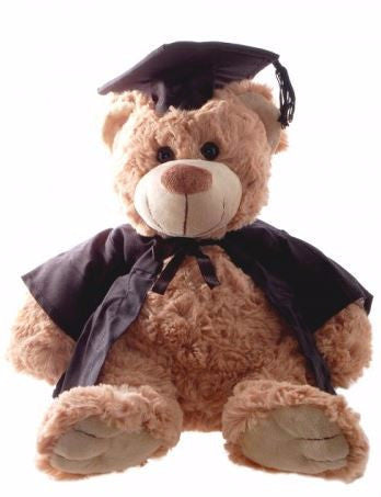 GRADUATION BEAR BROWN 32CM ROSIE - Charles Darwin University Bookshop
