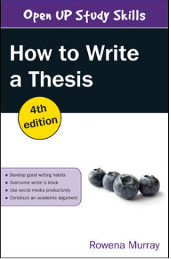 HOW TO WRITE A THESIS 4TH EDITION