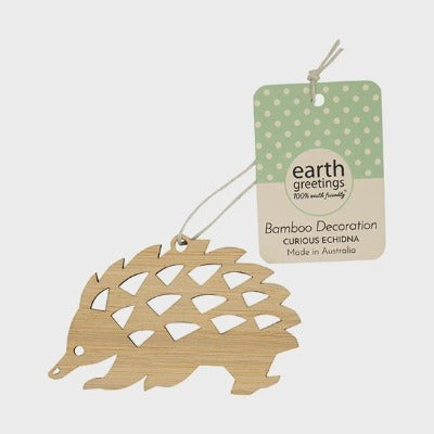 Curious Echidna Christmas Tree Decoration