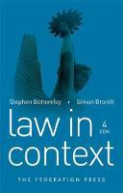 LAW IN CONTEXT 4TH EDITION