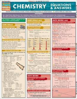 CHEMISTRY EQUATIONS & ANSWERS - Charles Darwin University Bookshop
