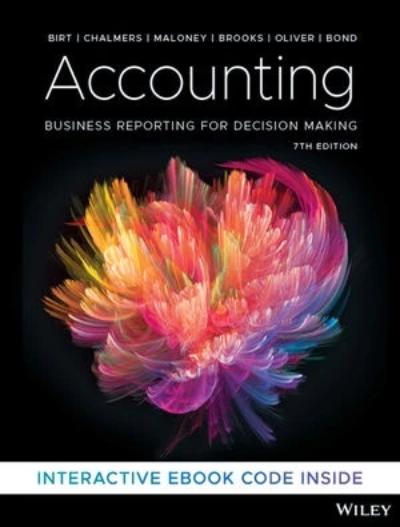 Accounting: Business Reporting for Decision Making Seventh Edition