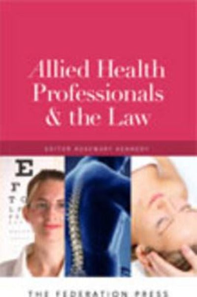 ALLIED HEALTH PROFESSIONALS AND THE LAW