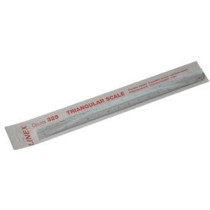 LINEX TRIANGULAR RULER 325 SCALE