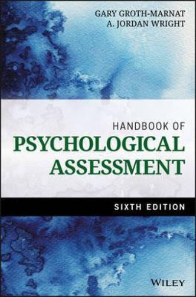 HANDBOOK OF PSYCHOLOGICAL ASSESSMENT - Charles Darwin University Bookshop
