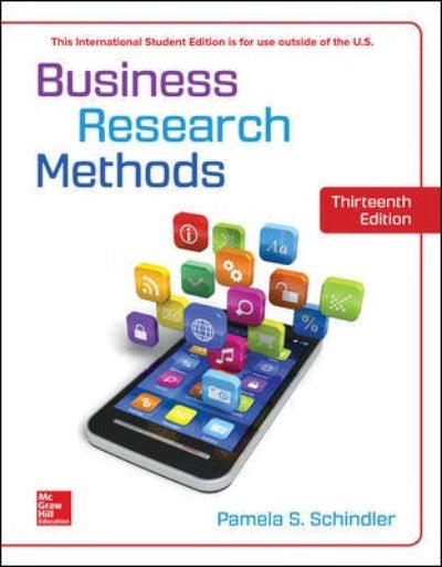 BUSINESS RESEARCH METHODS 13TH EDITION