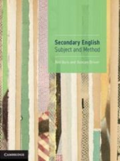 SECONDARY ENGLISH: SUBJECT AND METHOD