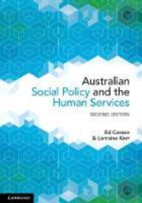 AUSTRALIAN SOCIAL POLICY AND THE HUMAN SERVICES, 2ND EDITION eBOOK
