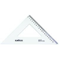 SET SQUARE TRIANGULAR RULER 32CM 45 DEGREE