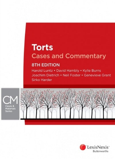 TORTS: CASES AND COMMENTARY 8TH EDITION