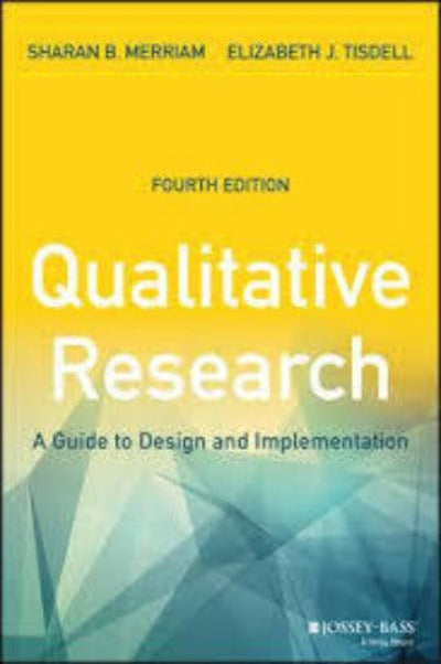 Applied Qualitative Research Design: A Total Quality, 40% OFF