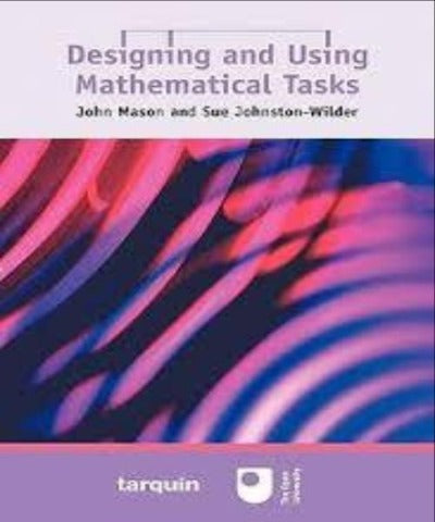 DESIGNING & USING MATHEMATICAL TASKS - Charles Darwin University Bookshop
