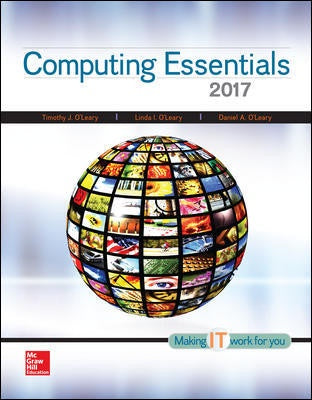COMPUTING ESSENTIALS 2017