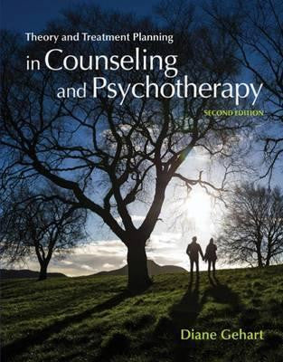 THEORY AND TREATMENT PLANNING IN COUNSELING AND PSYCHOTHERAPY - Charles Darwin University Bookshop
