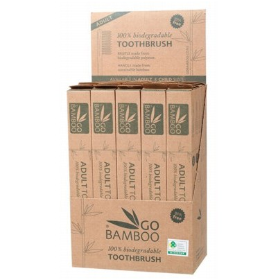 Go Bamboo Toothbrush - Adult