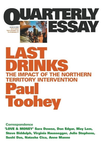 Last Drinks The Impact of the Northern Territory Intervention