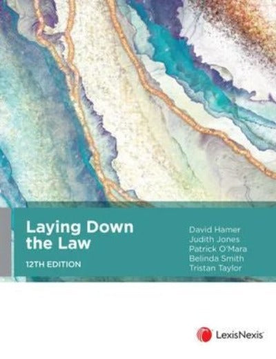 LAYING DOWN THE LAW 12TH EDITION