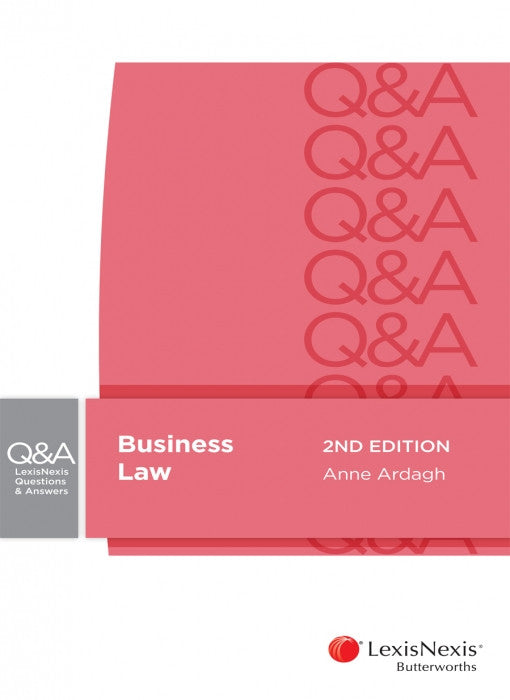 LEXISNEXIS QUESTIONS AND ANSWERS - BUSINESS LAW - Charles Darwin University Bookshop
