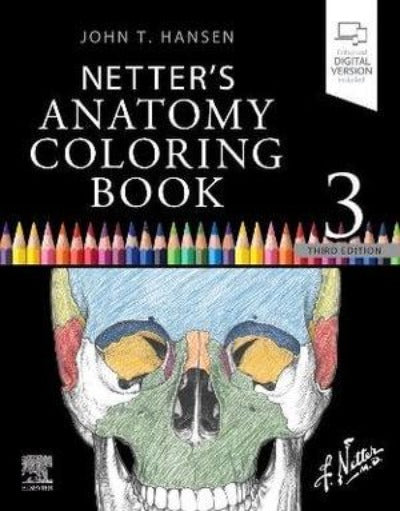 NETTERS ANATOMY COLOURING BOOK 3RD EDITION