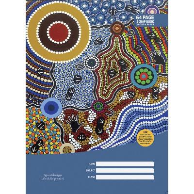 CULTURAL CHOICE SCRAPBOOK 64 PAGE 100GSM 335 X 240MM MOTIF