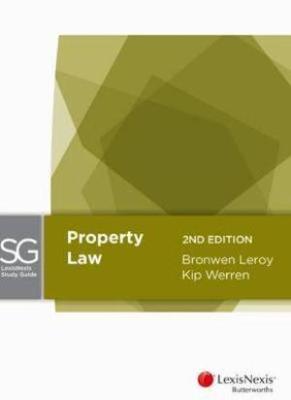 LEXIS NEXIS STUDY GUIDE PROPERTY LAW 2ND EDITION