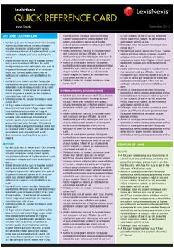 UNIFORM EVIDENCE LAW QUICK REFERENCE CARD 3RD EDITION