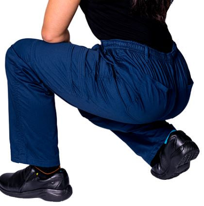WOMENS 9 POCKET CARGO SCRUB PANTS