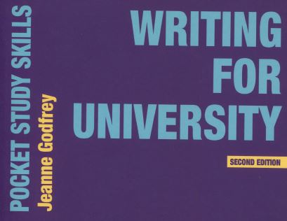 WRITING FOR UNIVERSITY
